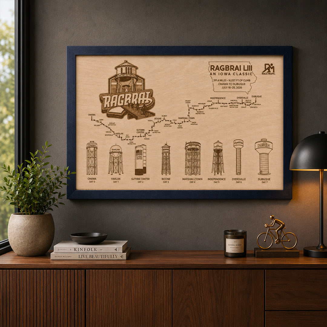 RAGBRAI Water Towers