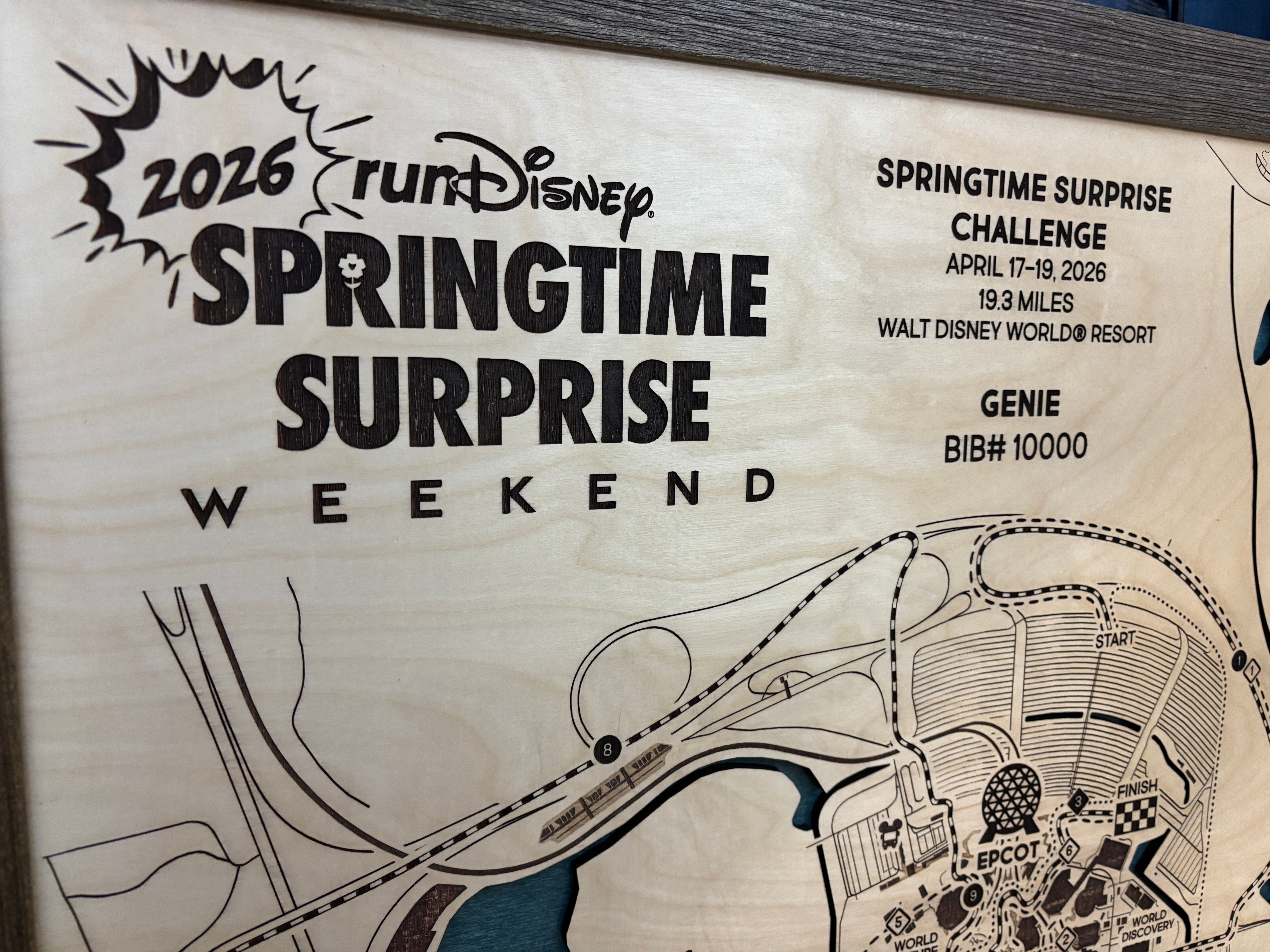 runDisney Springtime Surprise Challenge