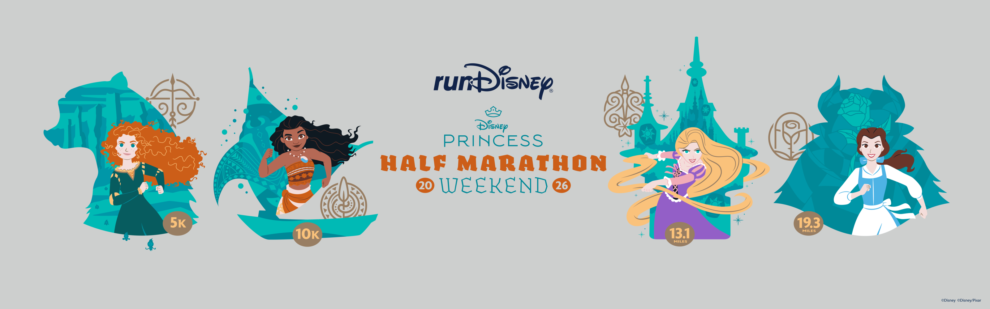 Disney Princess Half Marathon Weekend