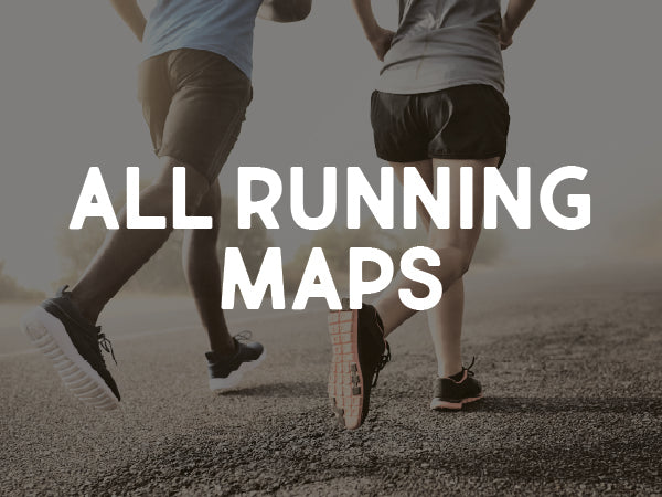 Runningmap Race Maps | Wooden Map Art | Inspired By Your Journey