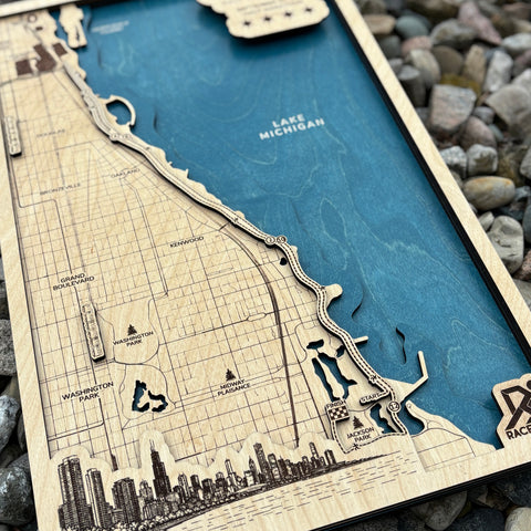 Premium 3D Life Time Chicago Half Marathon