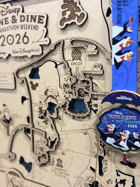 Premium 3D Disney Wine & Dine Half Marathon