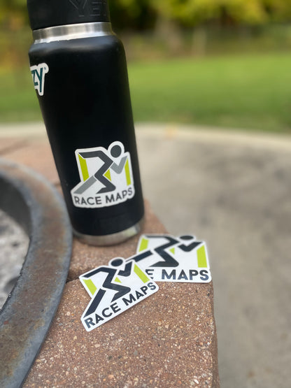 RaceMaps Vinyl Sticker