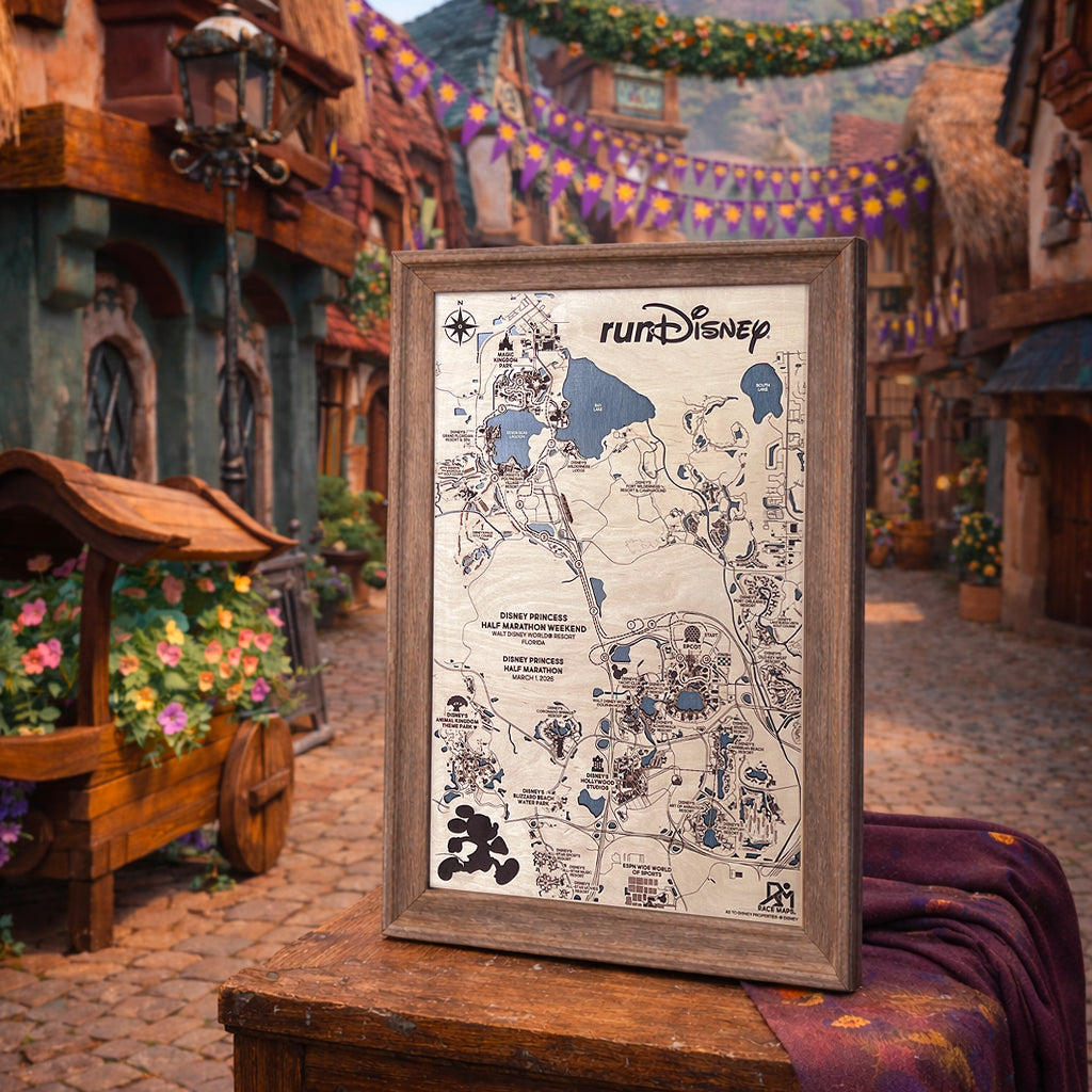 Disney Princess Half Marathon – Race Maps
