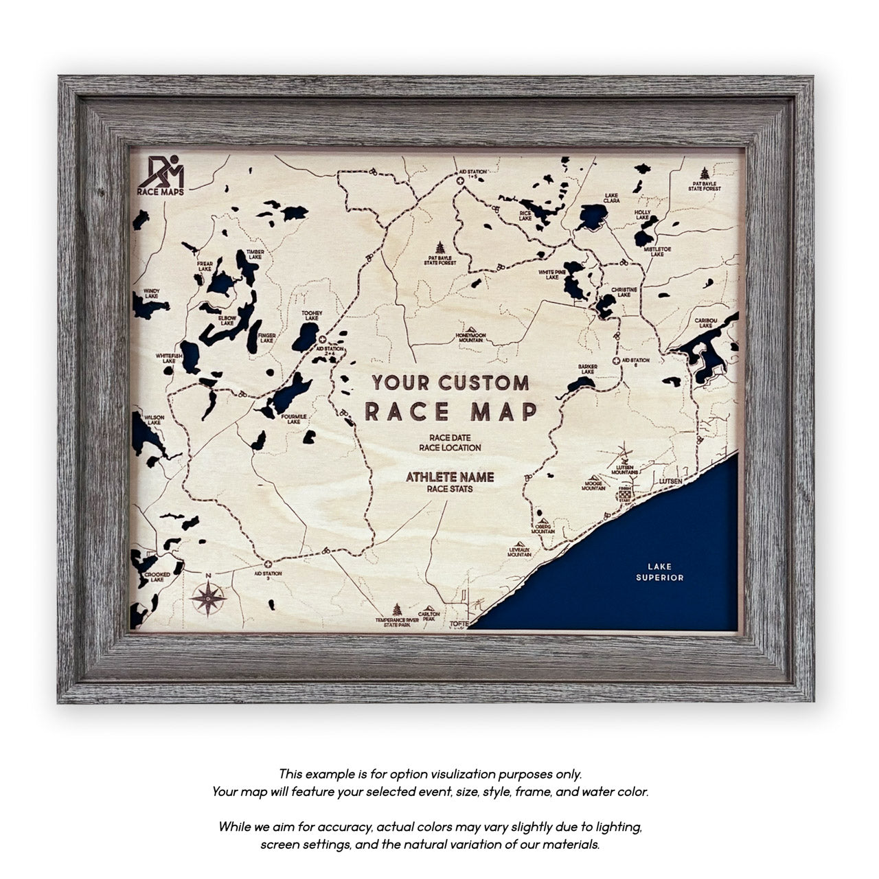 Custom Cycling Map