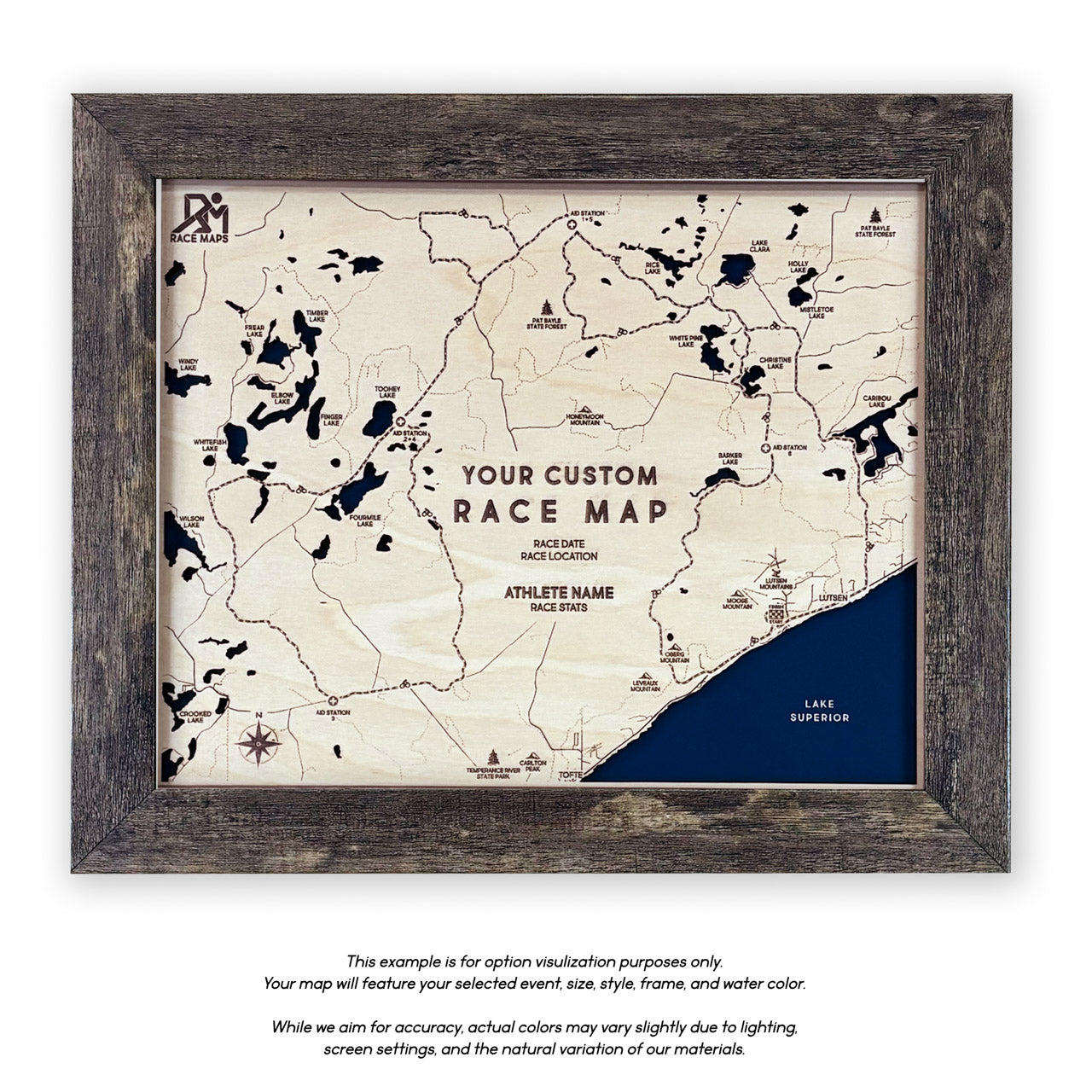 Custom Swimming Map