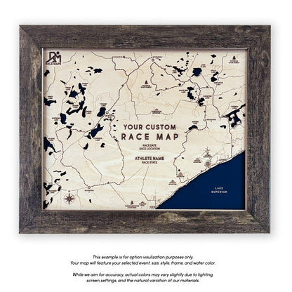 Custom Swimming Map