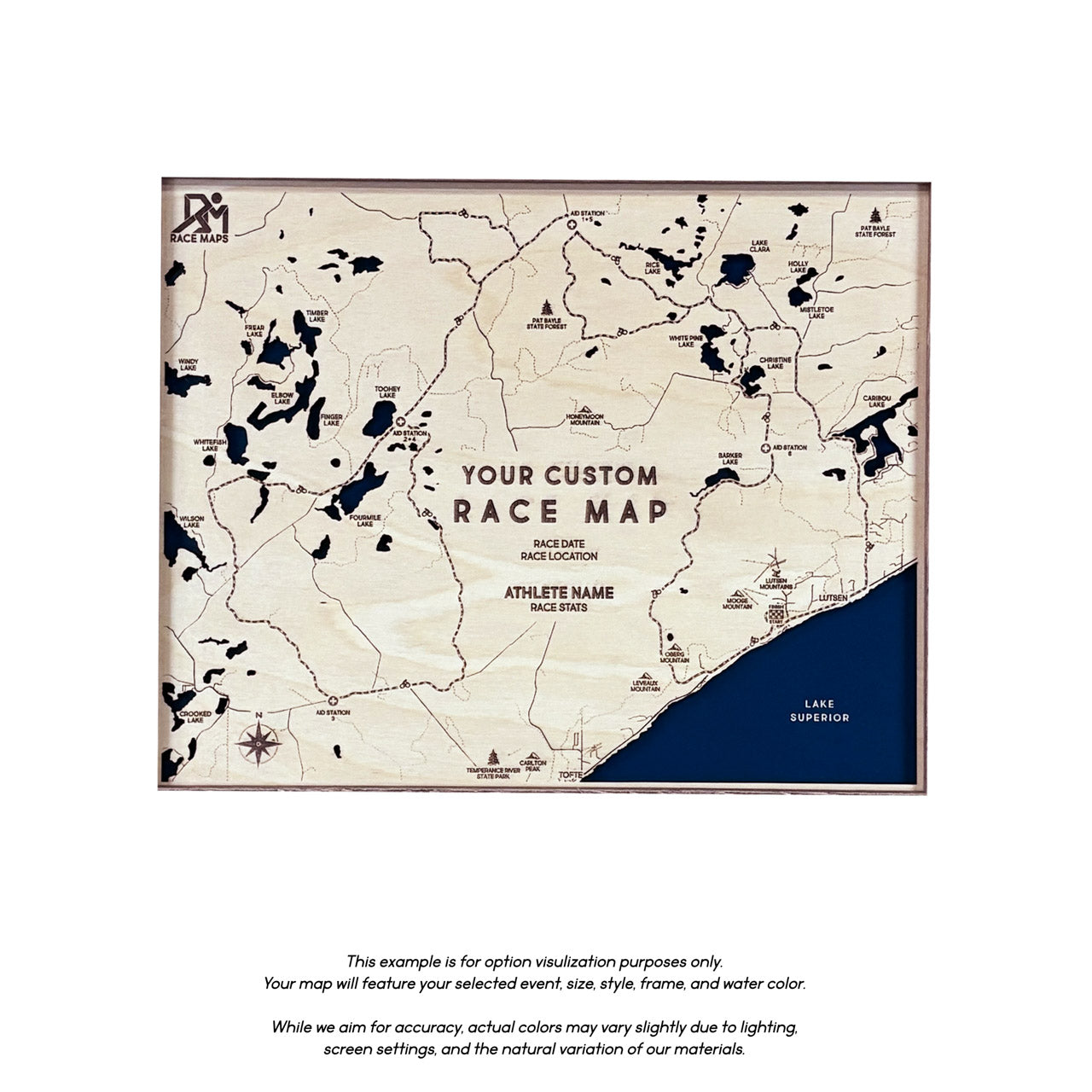 Custom Cycling Map